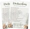 Woodland Baby Shower Games for Boy – Set of 4 Games for 30 Guests